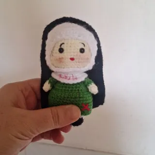 روسک بافتنی با نماد حضرت