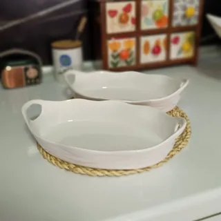 ظرف سرامیکی سفید