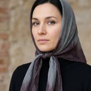 روسری تمام نخ ترک