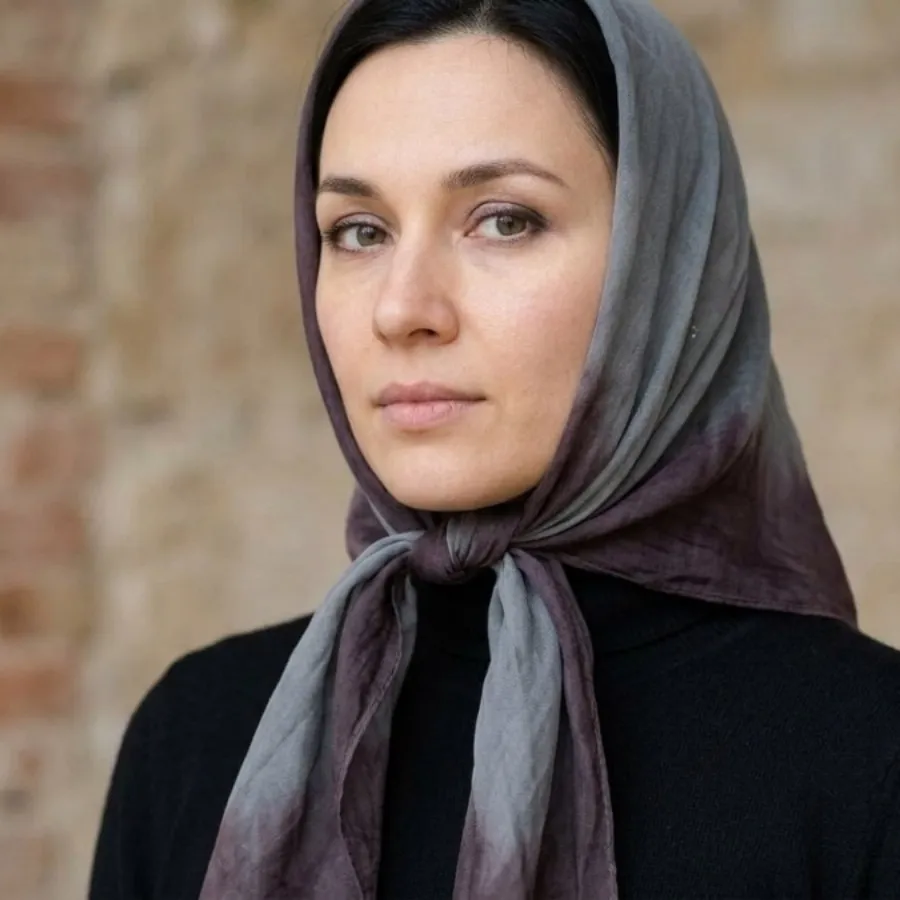 روسری تمام نخ ترک