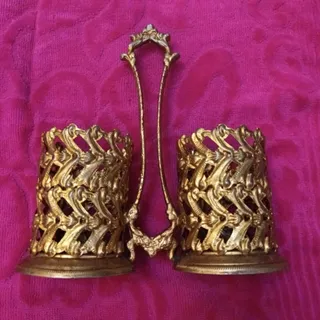 جا قاشقی برنجی قدیمی