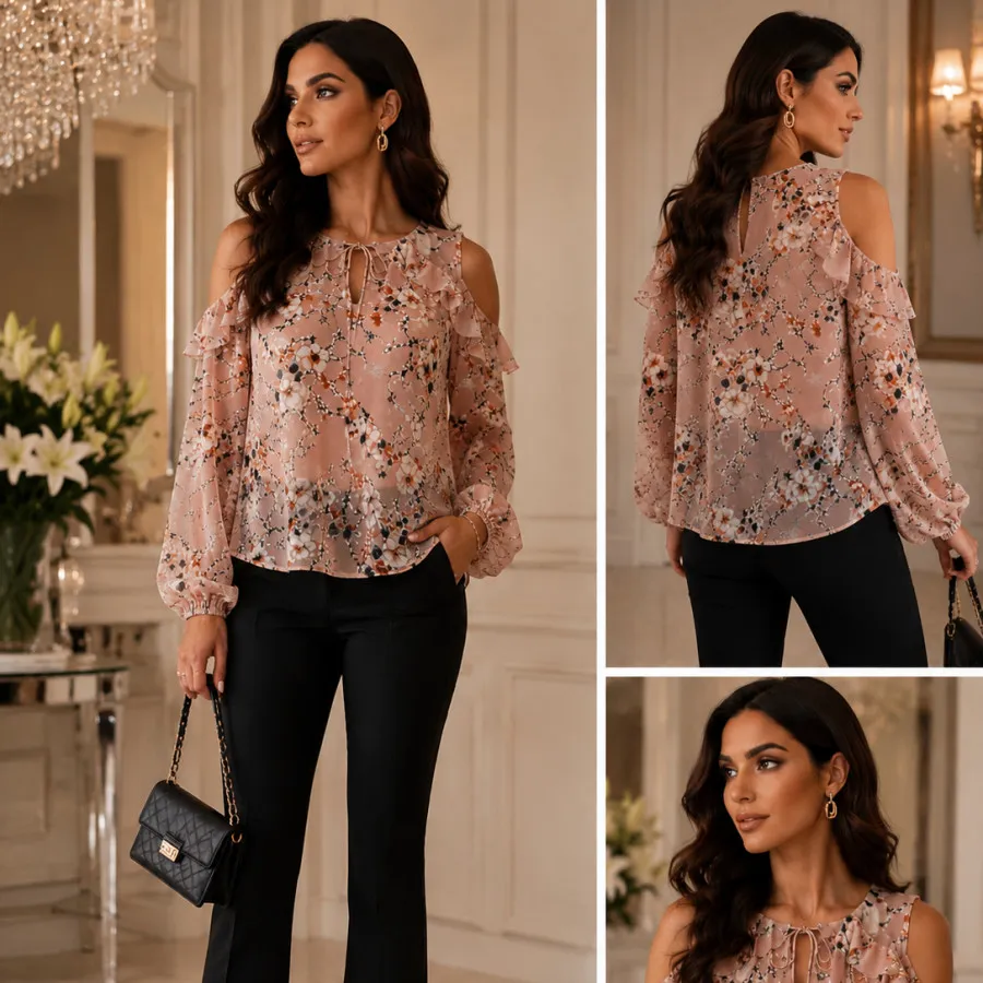 شومیز حریر وارداتی