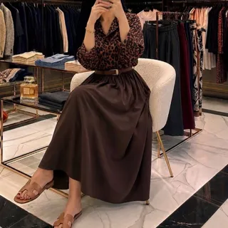 شومیز دامن پلنگی