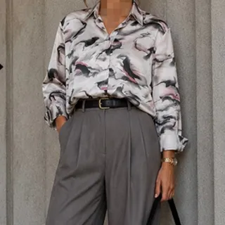 شومیز زنانه خنک ساتن