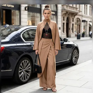 شومیز شلوار بیرونی
