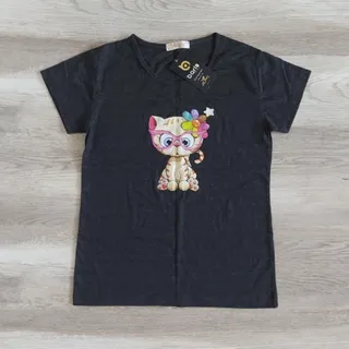 تیشرت طرح گربه