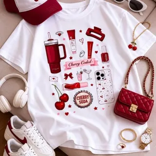 تیشرت باکسی cherry coded