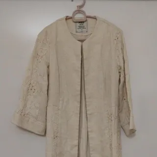 مانتو کرم استخوانی