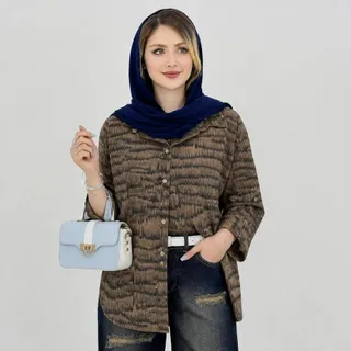 شومیز مانتویی گازوییلی
