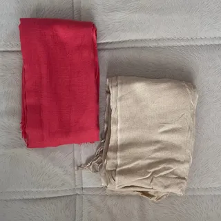 شال کرم و صورتی