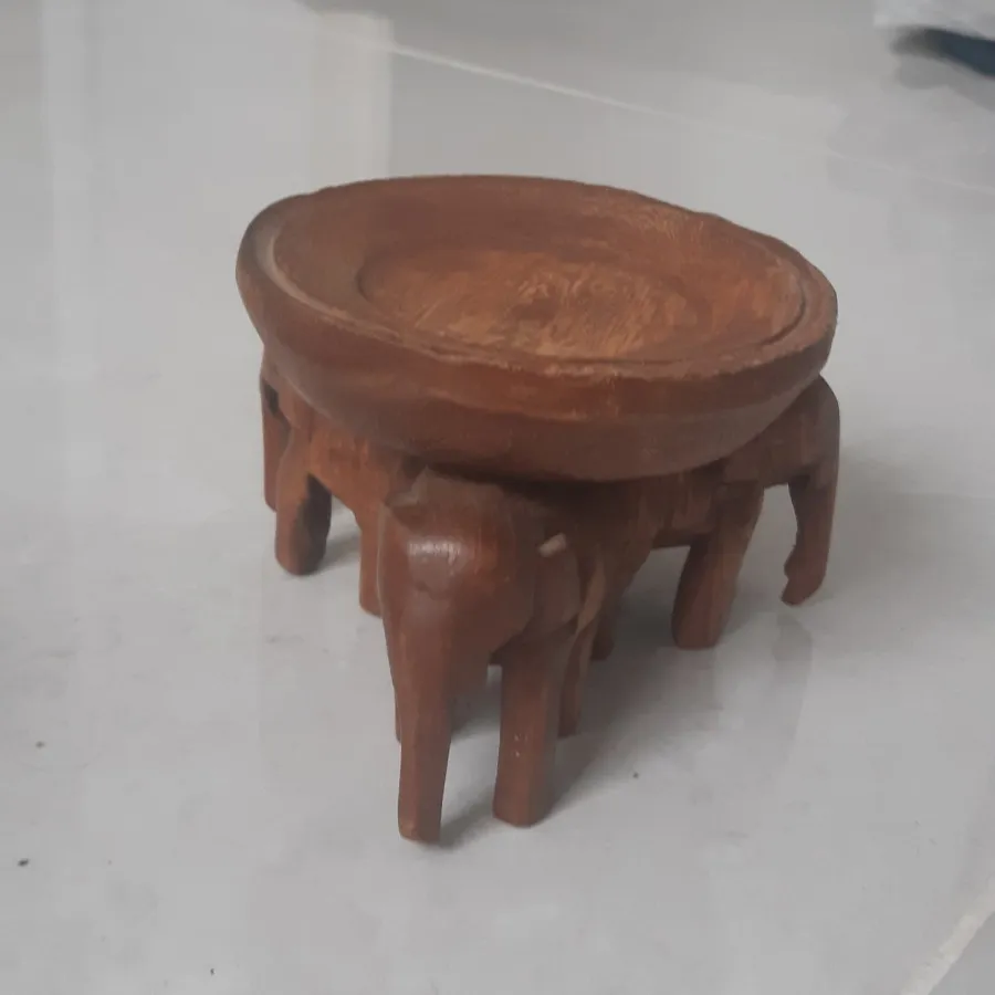جاشمعی چوبی فیلی