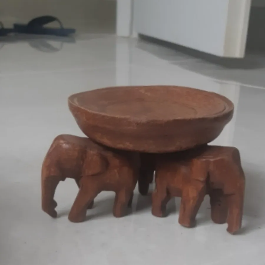 جاشمعی چوبی فیل