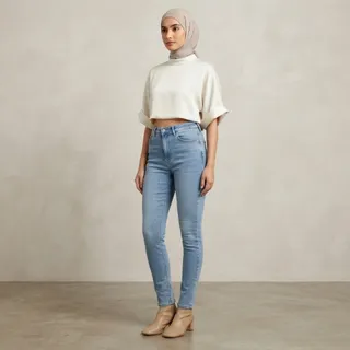شلوار لی اسکینی