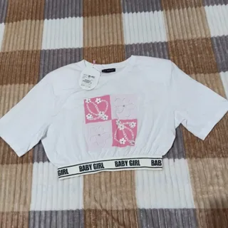 کراپ تیشرت دخترانه وزنانه
