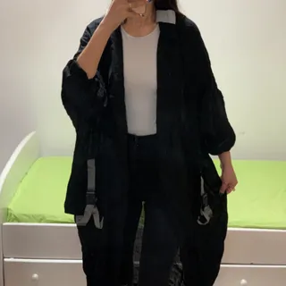 مانتو بلند مشکی