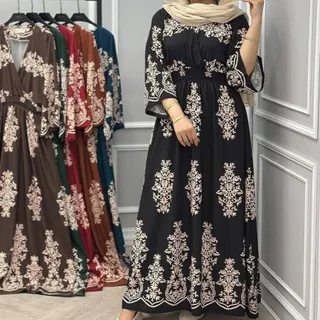 پیراهن ساحلی قواره بزرگ