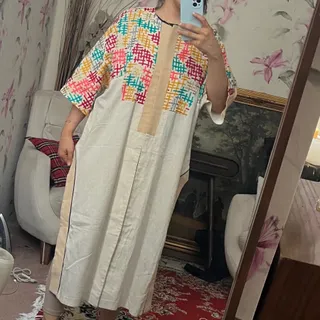 پانچو لینن تابستانی