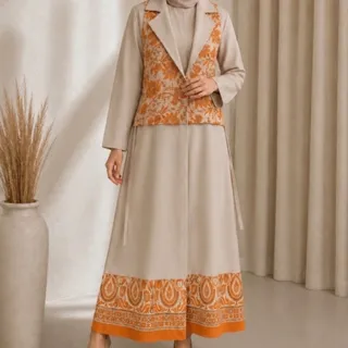 ست کت سارافون سنتی لینن