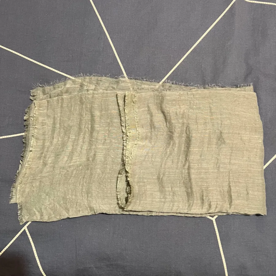شال نخی سبز سدری