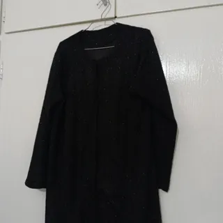 مانتو مشکی مجلسی