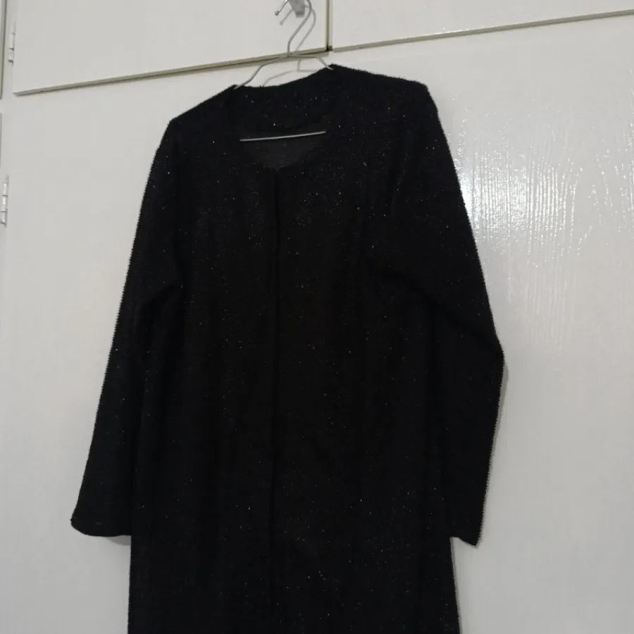 مانتو مشکی مجلسی