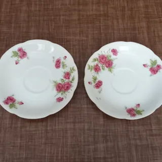 2 عدد نلبکی چینی قدیمی