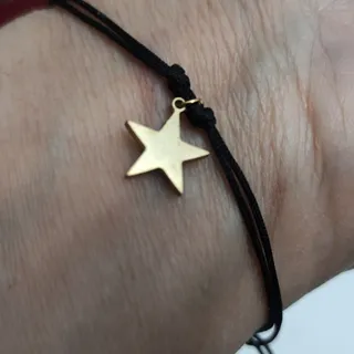 دستبندستاره استیل کپی طلا