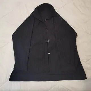 شومیز مانتویی مشکی نو جنس