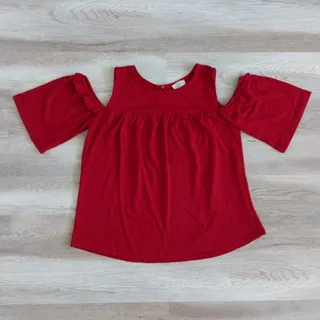 بلوز زرشکی تیره