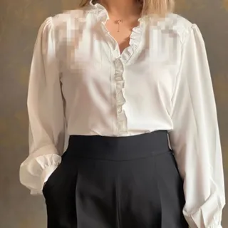 شومیز زنانه کرم