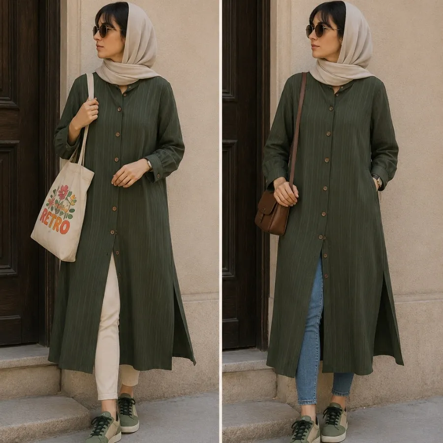 مانتو مزون دوز زنانه