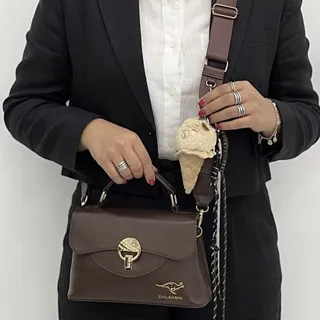 کیف پاس قفل گرد