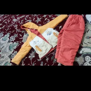 کاپشن و شلوار دو رو