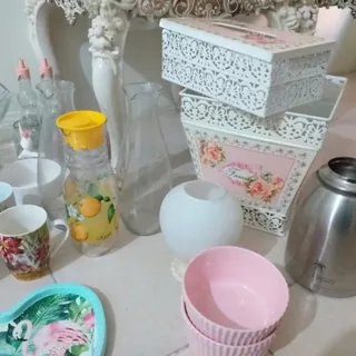 سطل وجای دستمال