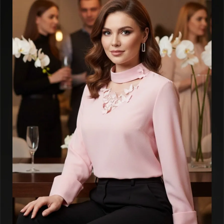 شومیز پروانه ای