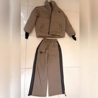 ست کاپشن و شلوار ادیداس