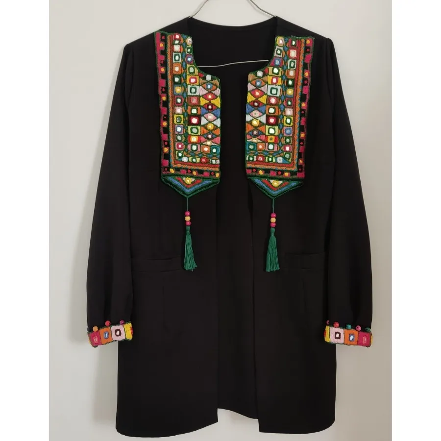 مانتو سوزن دوزی