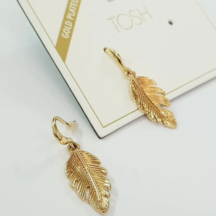 گوشواره آبکاری طلا Tosh