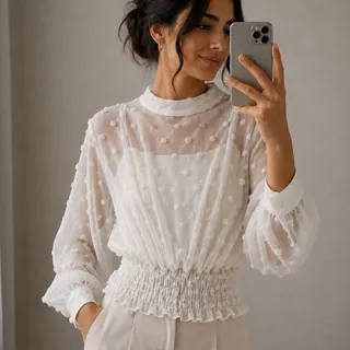 شومیز توپکی