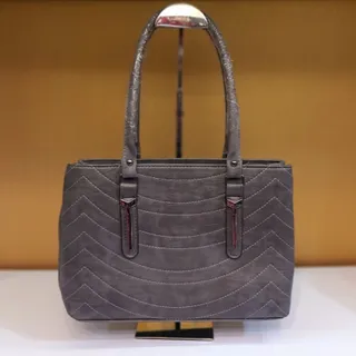 کیف خاکستری 3زیپ