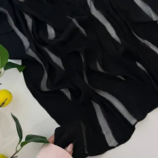 شال راه راه نخ ابریشم