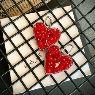 گوشواره جواهر دوزی