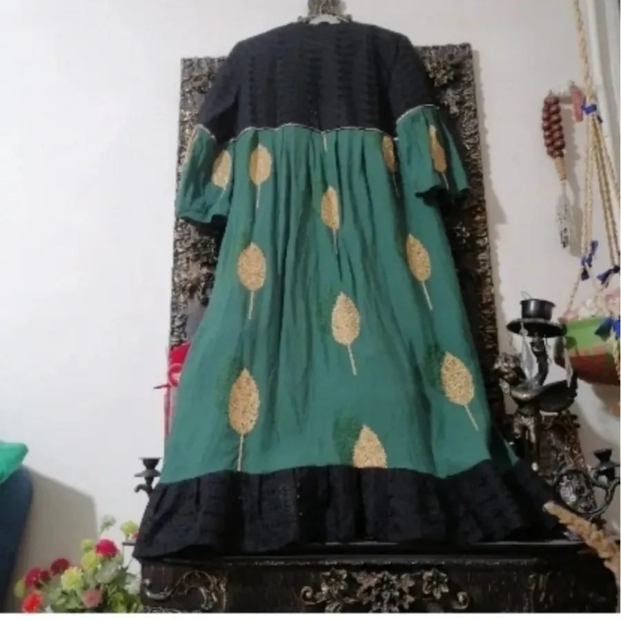 مانتو سوزن و خامه دوزی