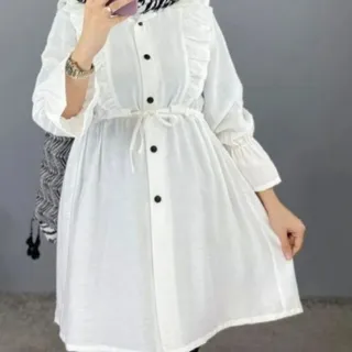 مانتو سفید
