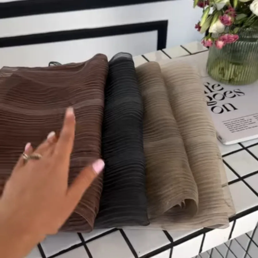شال نخ ابریشم