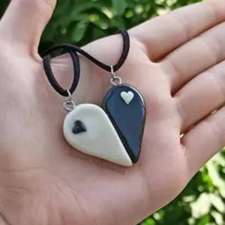 گردنبند قلبی دوستی