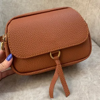 کیف چرم قهوه ای