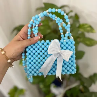 کیف مرواریدی دخترانه