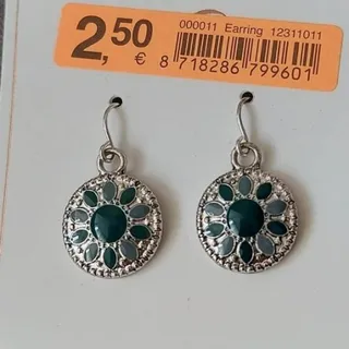 گوشواره مینا کاری