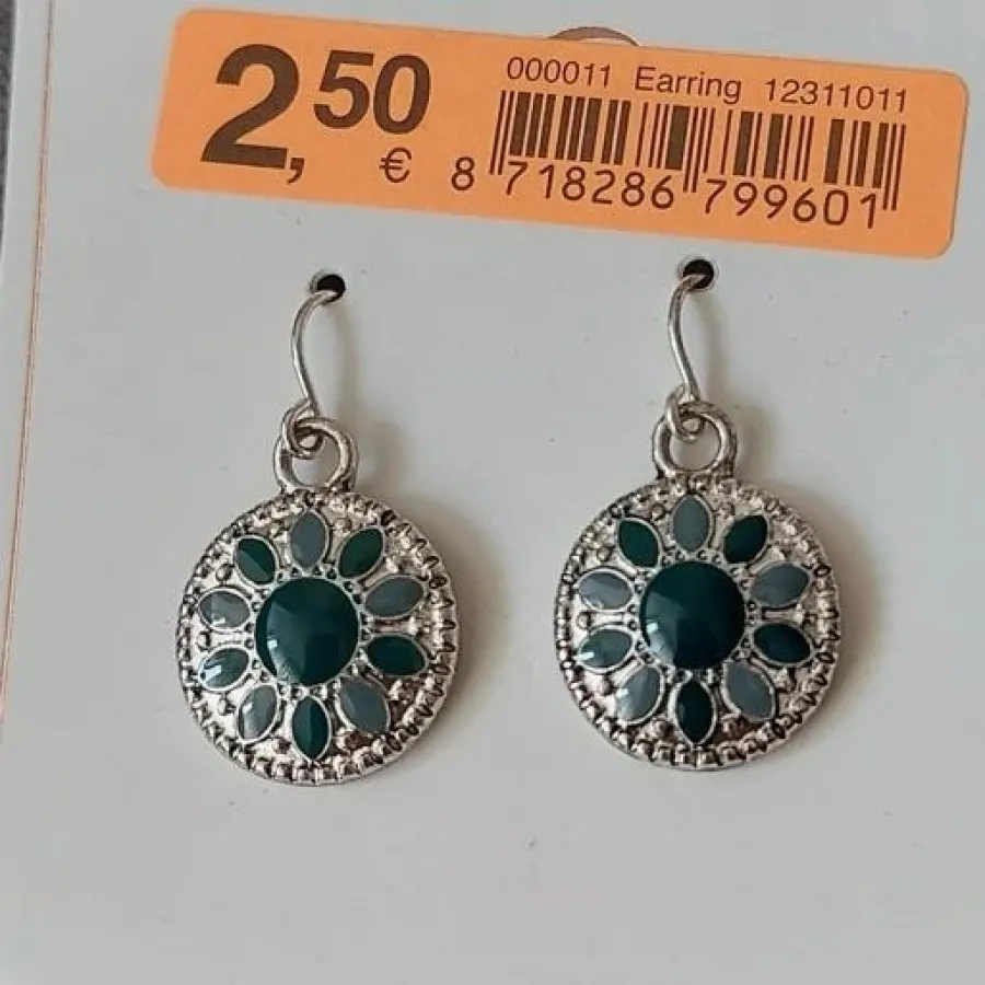 گوشواره مینا کاری